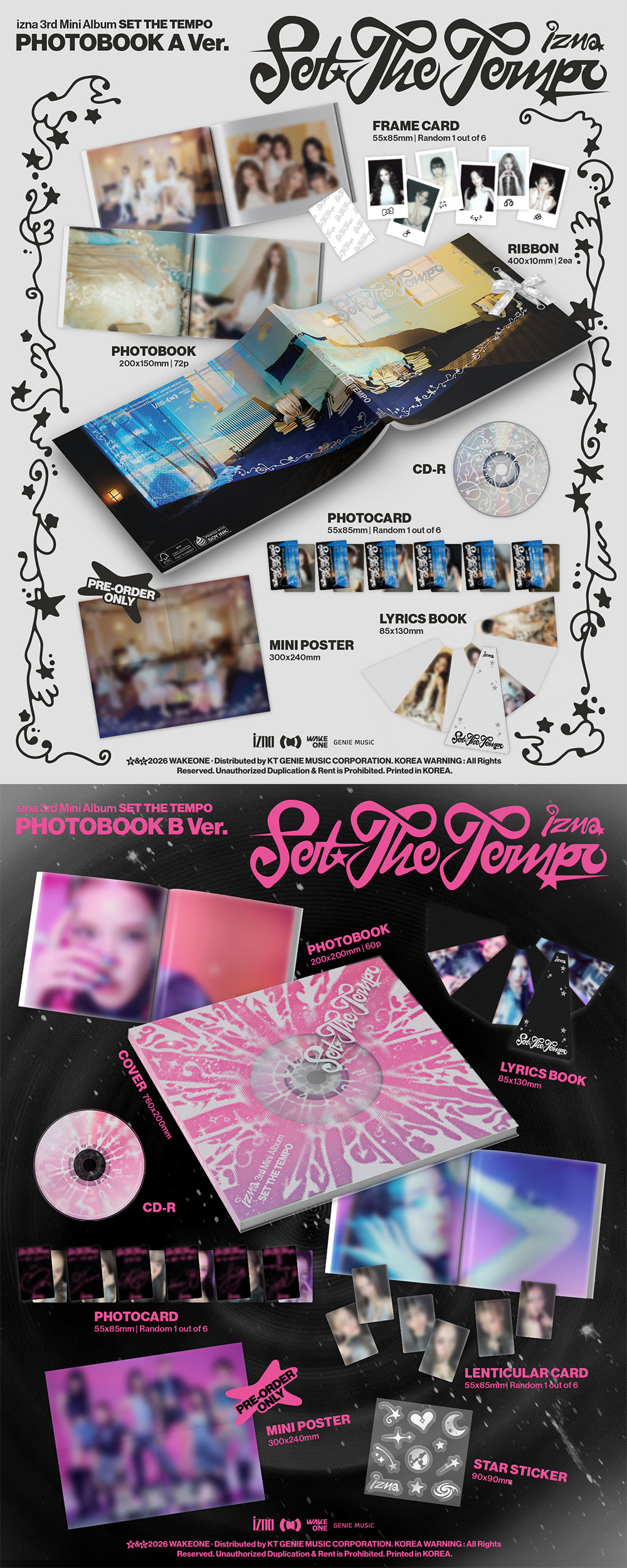 3rd Mini Album [SET THE TEMPO] (PHOTOBOOK Ver.) 